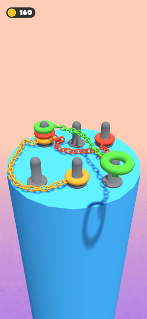 Knots Stack 3D - Sort Chains