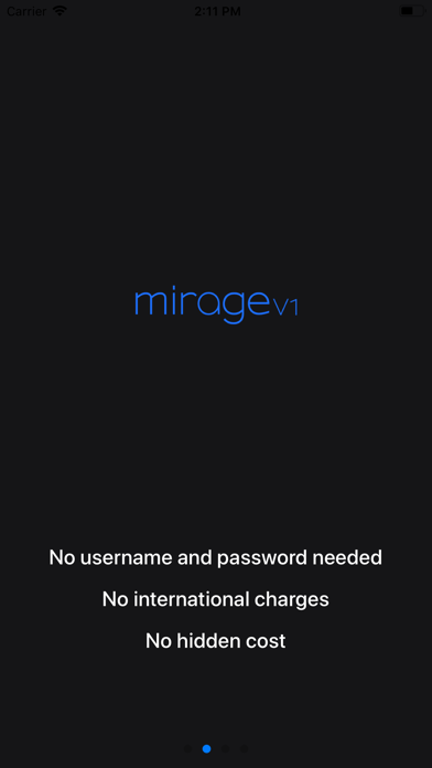 mirageV1 screenshot 2