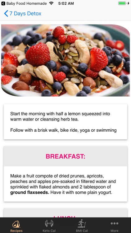 Detox Diet (7 Days Plan) screenshot-3