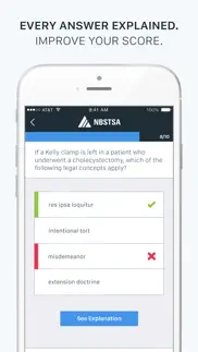 official nbstsa cst exam prep iphone screenshot 2