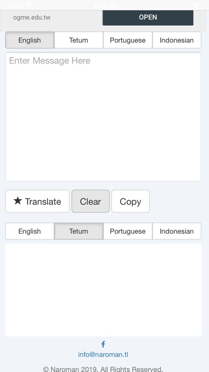 Tetun Translator