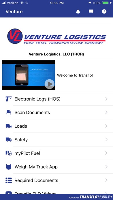 How to cancel & delete Venture Logistics Mobile from iphone & ipad 1