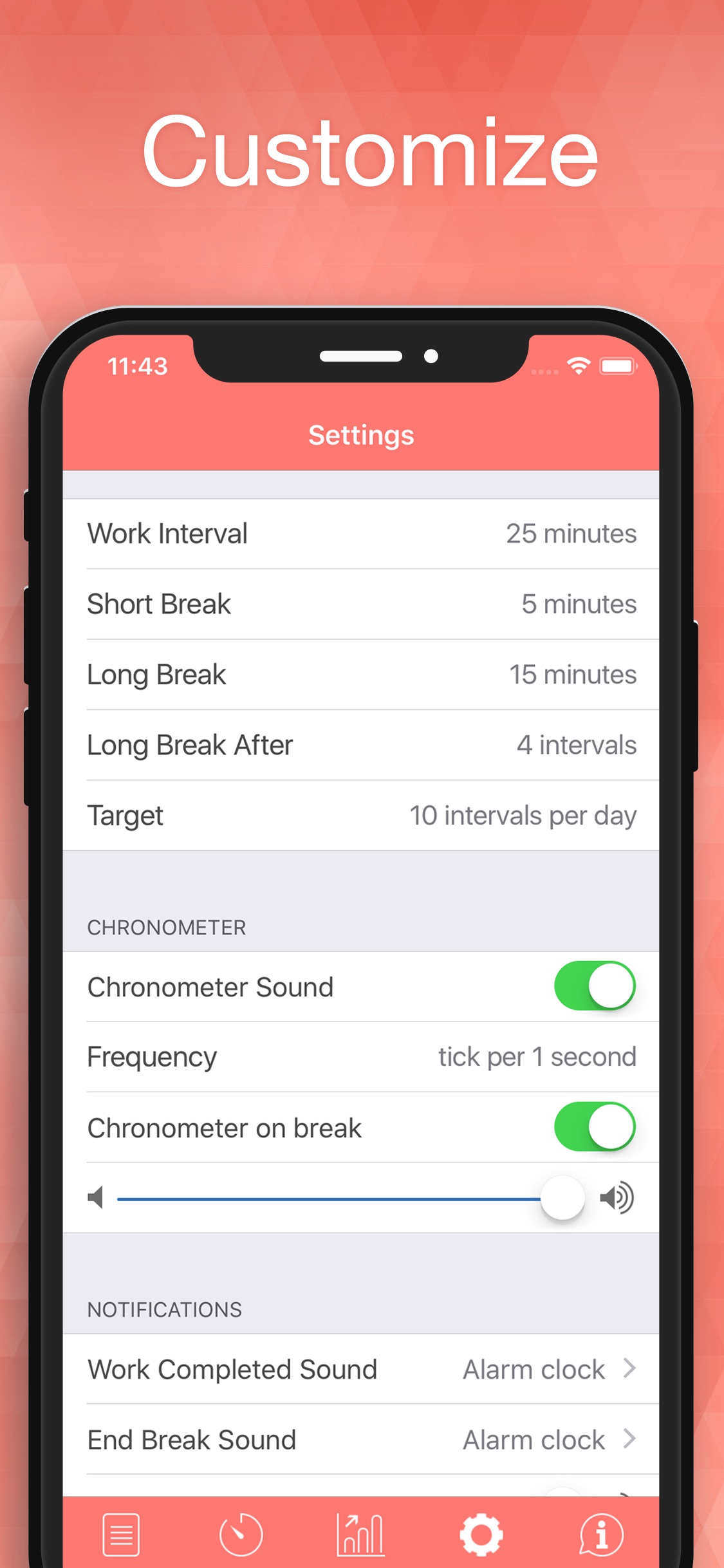 Screenshot do app Be Focused Pro - Focus Timer
