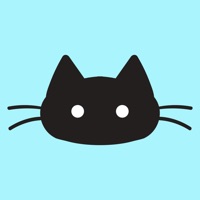 Black Kitty Cat Stickers pour PC