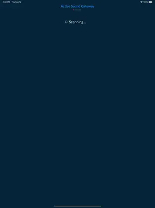 Screenshot 1 Active Sound Gateway BLE iphone