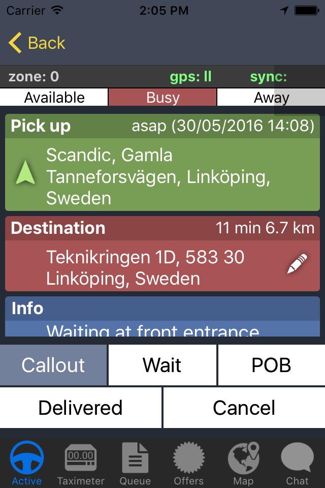 TaxiCaller - driver screenshot 3