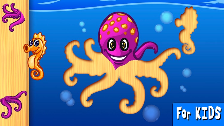 Ocean Animals Kid Shape Puzzle by McPeppergames UG (haftungsbeschraenkt ...