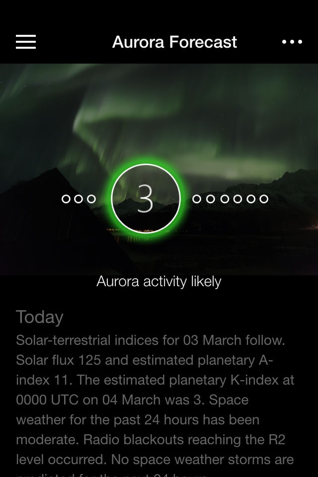 Space Weather App screenshot 2