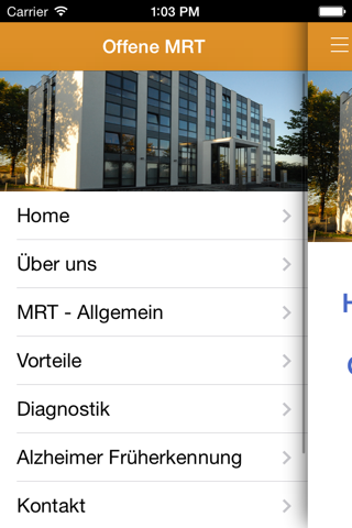 Privatpraxis für Offene MRT screenshot 2