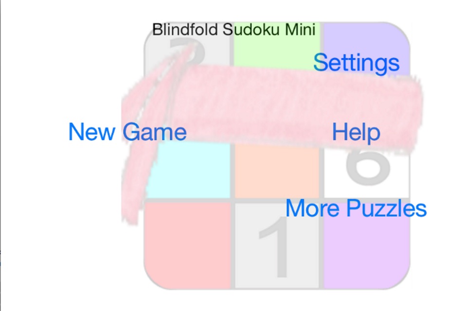 Blindfold Sudoku Mini screenshot 2