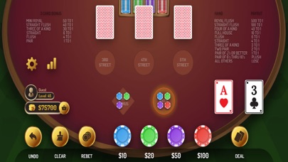 Mississippi Stud Poker Casino screenshot 3
