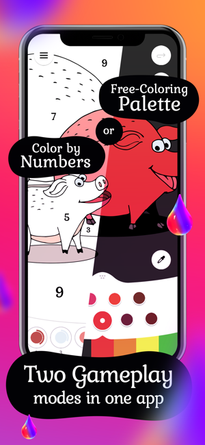 Colorain: paint by numbers(圖3)-速報App