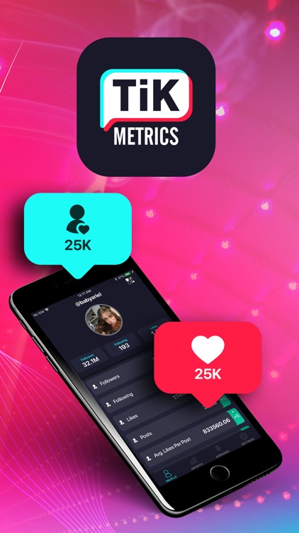 Tik Metrics - Likes & Fans