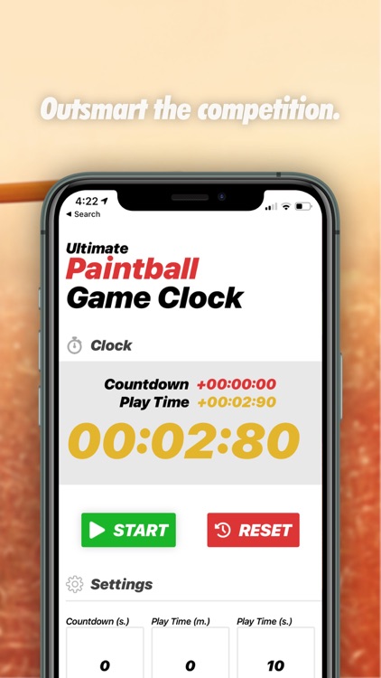 Ultimate Paintball Game Clock