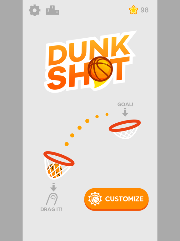 Dunk Shot на iPad