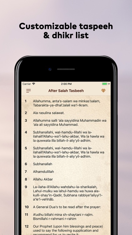 Tasbeeh Counter- Digital Dhikr screenshot-3