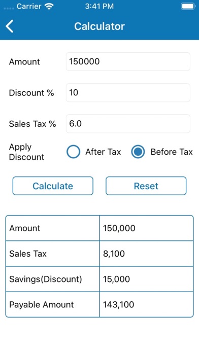 How to cancel & delete Discount Calculator - SalesTax from iphone & ipad 2
