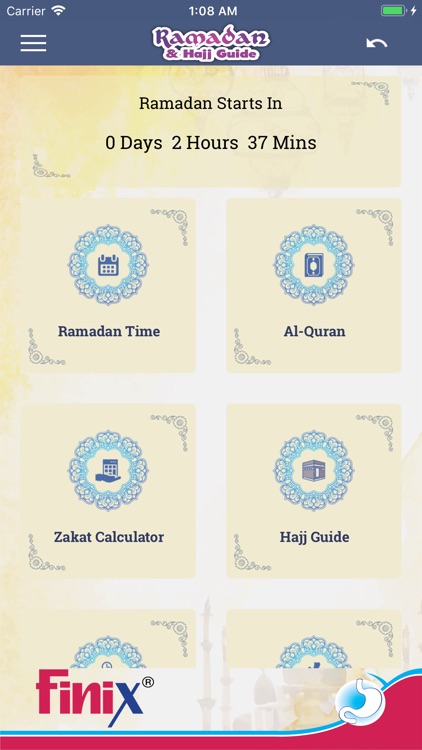 Finix Ramadan Calendar & Hajj