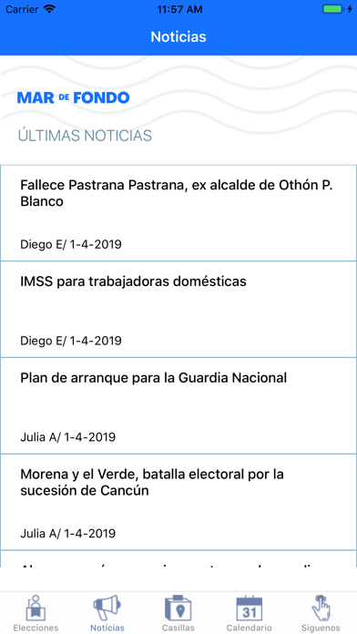 Elecciones Quintana Roo 2019 screenshot 3
