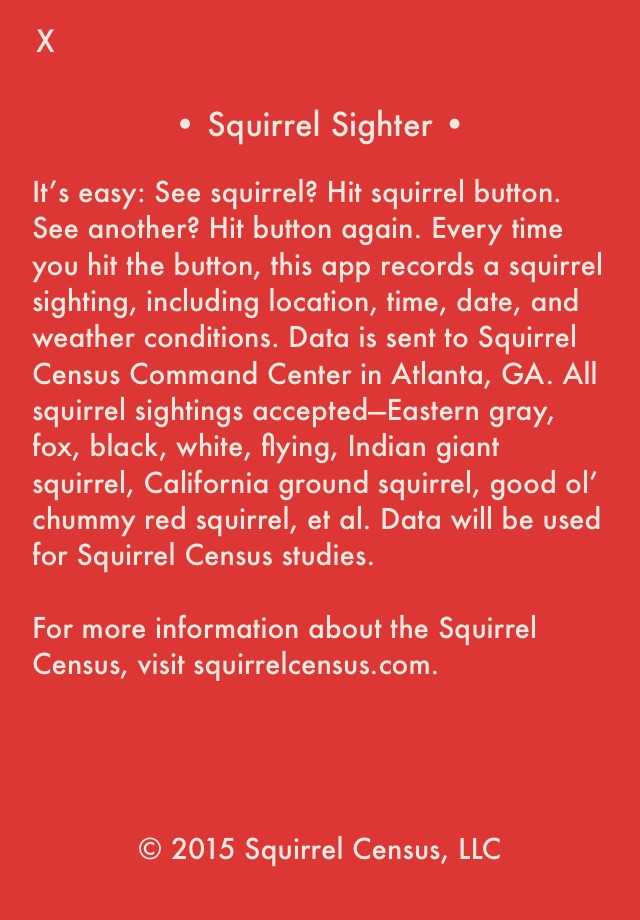 Squirrel Sighter screenshot 4