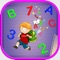 Game for kids from 4-12 age to learn English , Math and Drawing