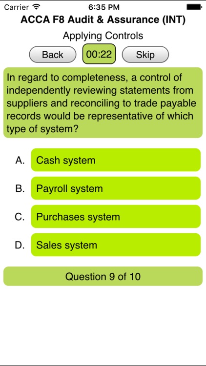 ACCA F8 Audit and Assurance screenshot-4