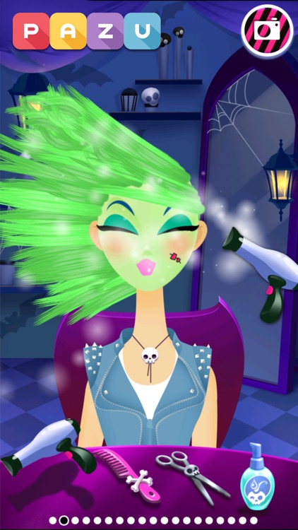 Girls Hair Salon Monsters screenshot-0