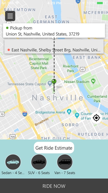 NashRides Rider screenshot-4