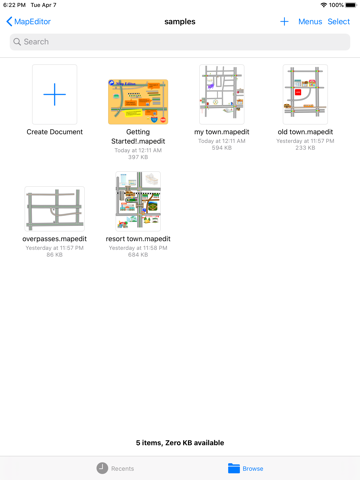i Map Editor - náhled