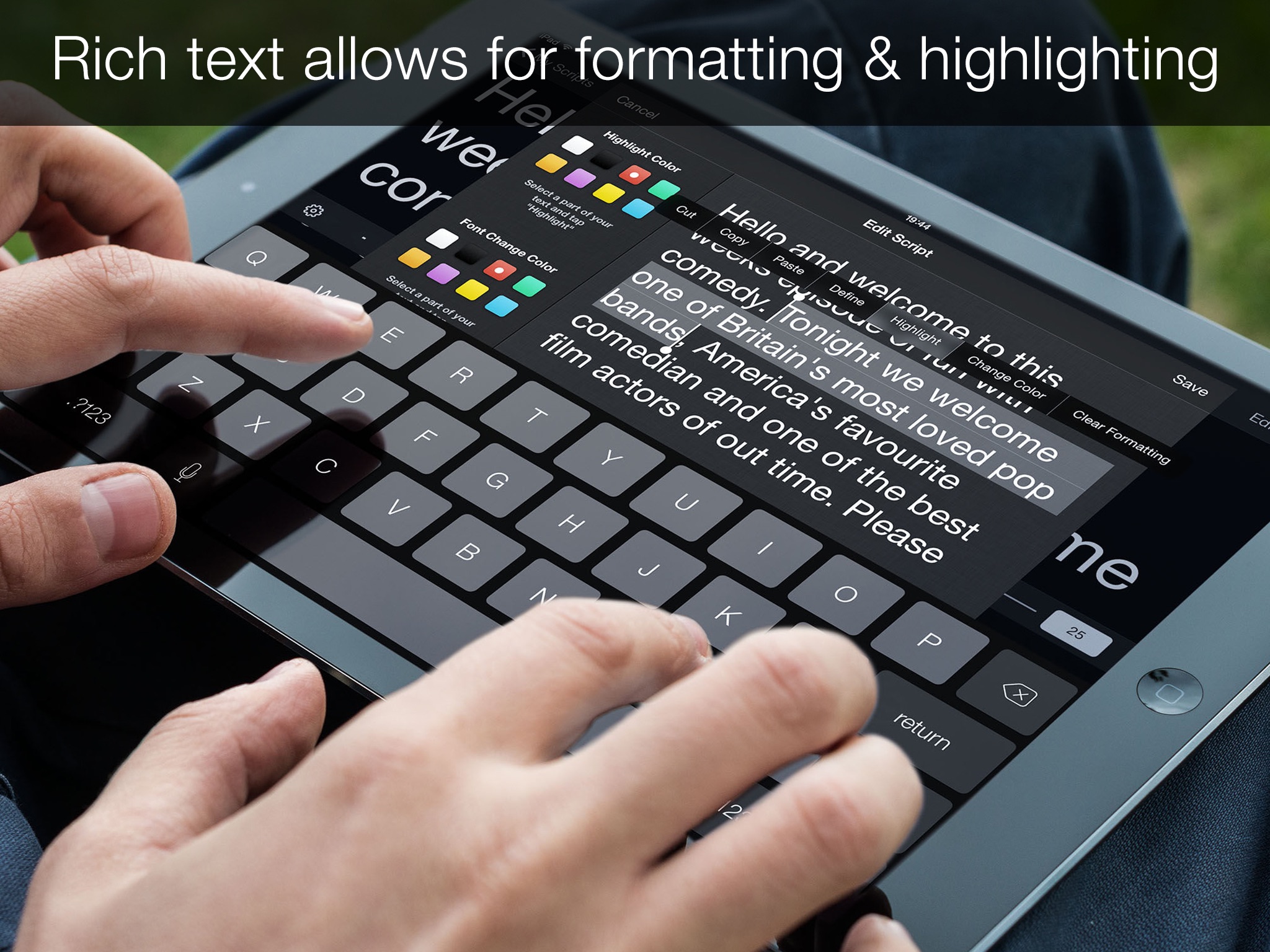 Teleprompter Pro screenshot 4