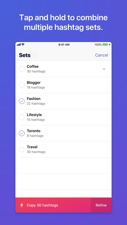 Jetpack Hashtag Assistant