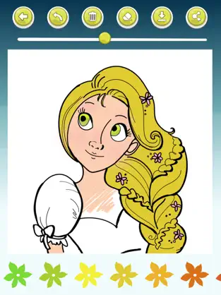 Captura de Pantalla 4 Rapunzel Libro para Colorear iphone