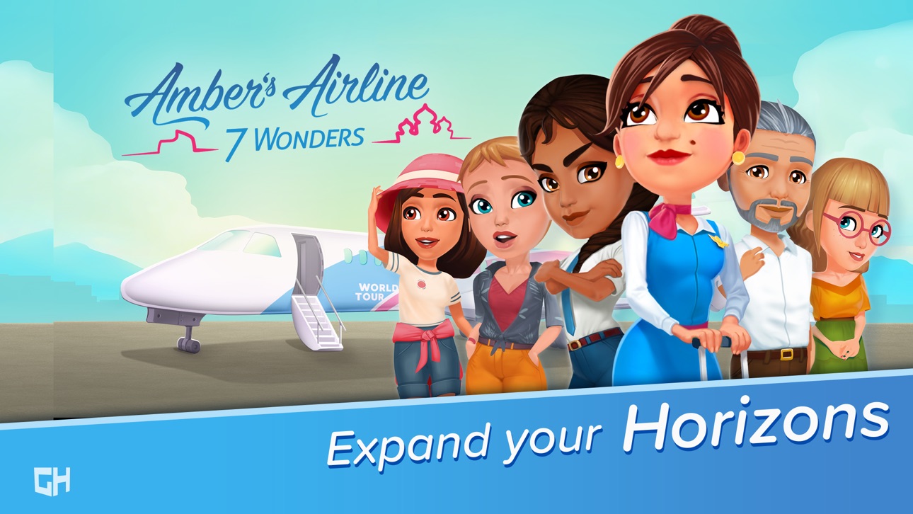 Amber's Airline - 7 Wonders - Free Hack screenshot 1 - iOS game interface
