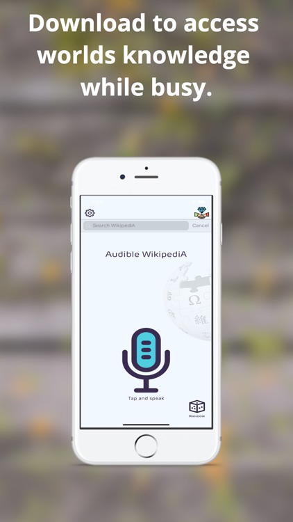 Audible Wikipedia : Handsfree screenshot-5