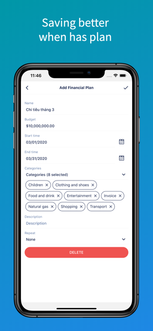 SmartMoney - Budget Planner(圖3)-速報App