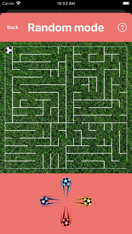 Football Maze Challenge