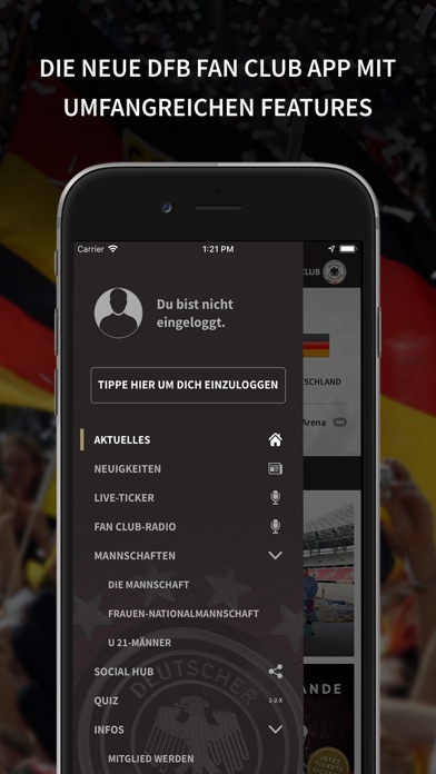 How to cancel & delete DFB FanClub Nationalmannschaft from iphone & ipad 1
