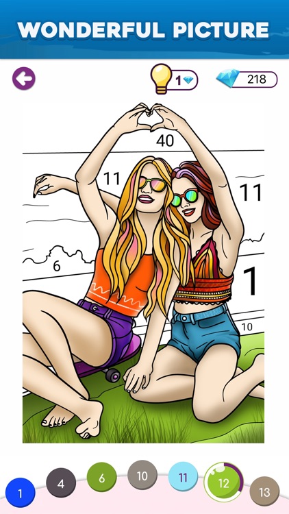 Color by number for Adults & K screenshot-3