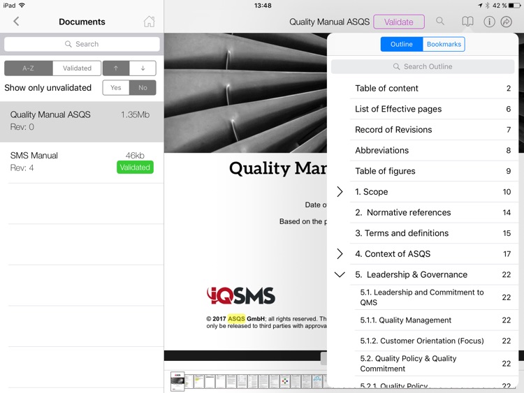 IQSMS Document Distribution