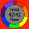 Colored Timer Yoga is a configurable timer that changes its background color as time passes