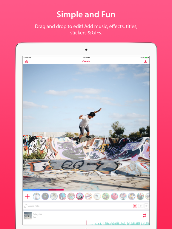 Lomotif - Music Video Editor for iPhone