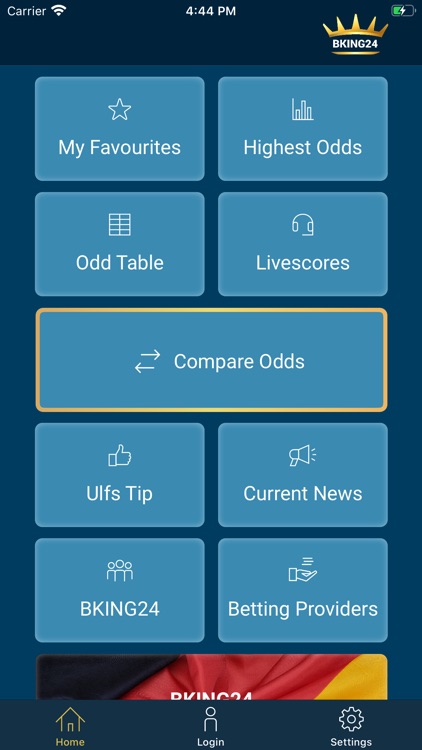 BKING24 - Odds Comparison