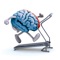 Latest research in neuroscience is showing that the most dramatic increase in cognitive function is caused when combining physical exercise with brain training games and mindfulness meditation