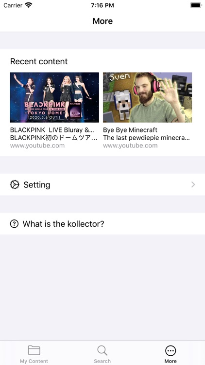 Kollector - Social Bookmark