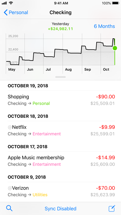 How to cancel & delete Finances 2 from iphone & ipad 4