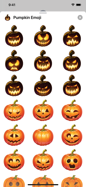 Pumpkin Emoji Stickers(圖1)-速報App