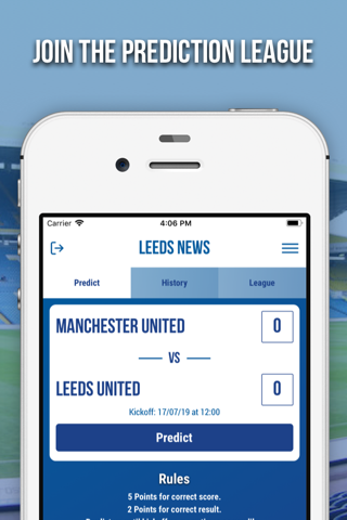 Leeds News - Fan App - náhled