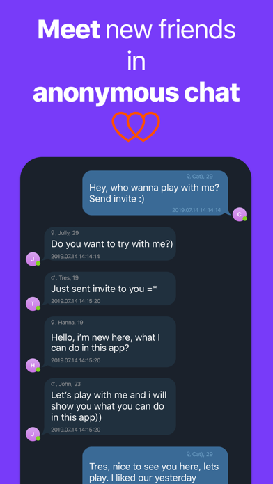 anonym sex chat