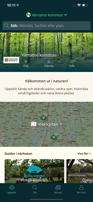 Värnamos Naturkarta