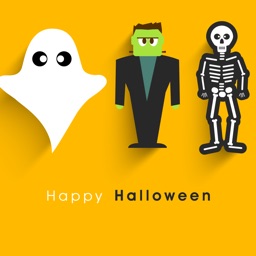 Halloween Countdown Stickers ·